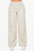 American Bazi High Waist Distressed Wide Leg Jeans - Hovatok