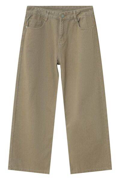 Men's Mid-Rise Straight-Leg Jeans - Hovatok