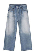 Wide Leg Jeans with Pockets - Hovatok