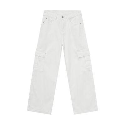 Wide Leg Cargo Jeans - Hovatok