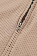 Drawstring Zip Up Hoodie and Pants Active Set - Hovatok