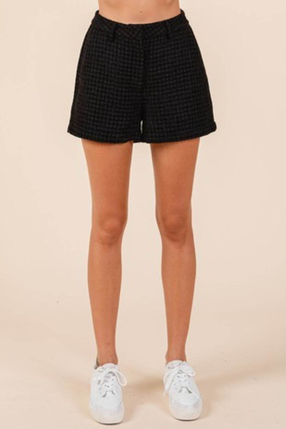 Mittoshop Tweed Classic Shorts with Side Pockets - Hovatok