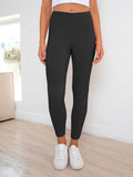 Ribbed Detail Leggings - Hovatok