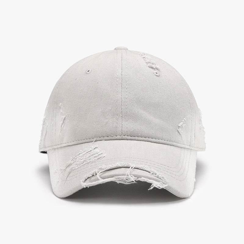 Distressed Adjustable Cotton Hat - Hovatok