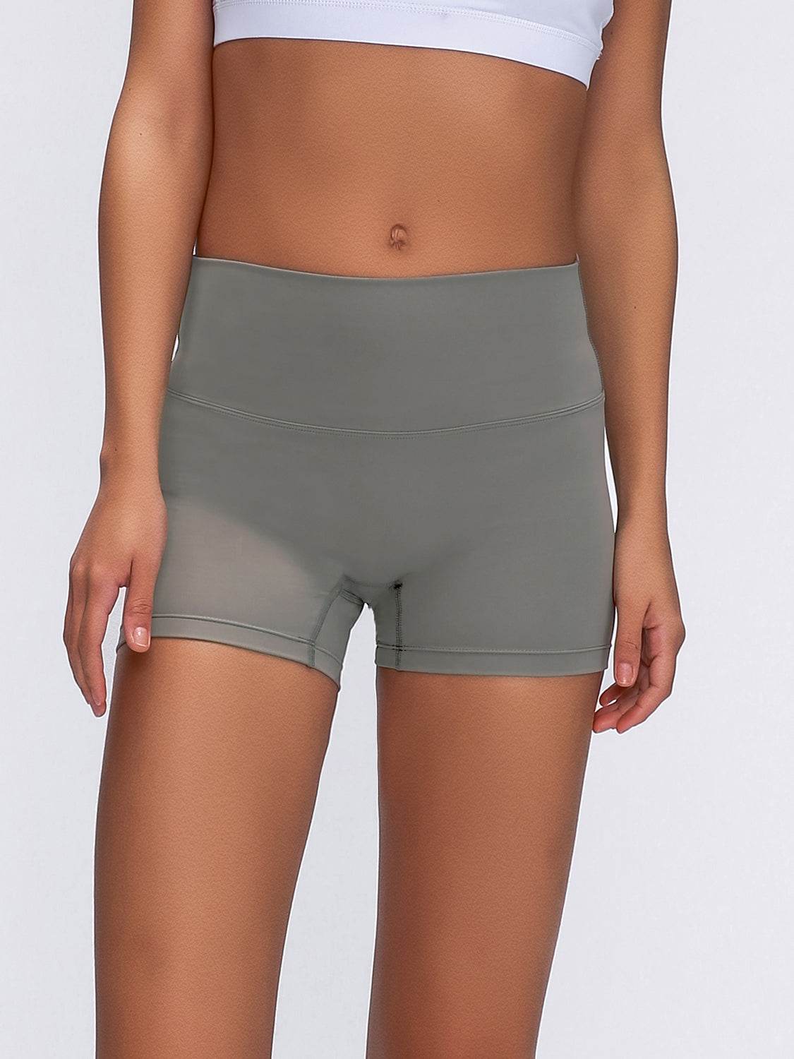 Millennia High Waist Active Shorts - Hovatok