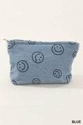 Zenana Corduroy Smile Clutch Bag - Hovatok