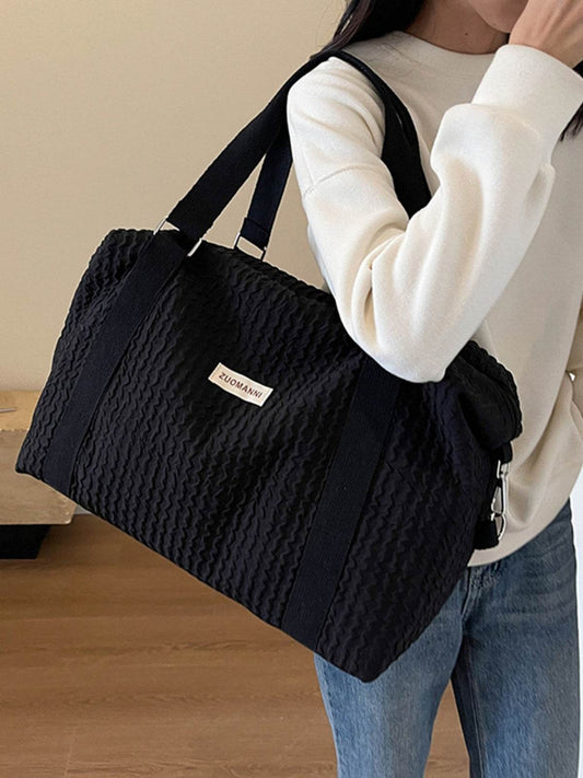 Texture Oxford Cloth Travel Bag - Hovatok