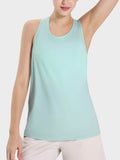 Millennia Round Neck Wide Strap Active Tank - Hovatok