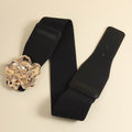 Flower Alloy Buckle Elastic Belt - Hovatok