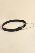 PU Leather Alloy Chain Belt - Hovatok
