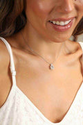 Adored Moissanite 925 Sterling Silver Necklace - Hovatok