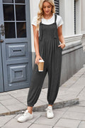 Lovelet Knotted Strap Overalls with Pockets - Hovatok