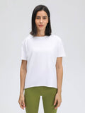 Millennia Round Neck Short Sleeve Active T-Shirt - Hovatok