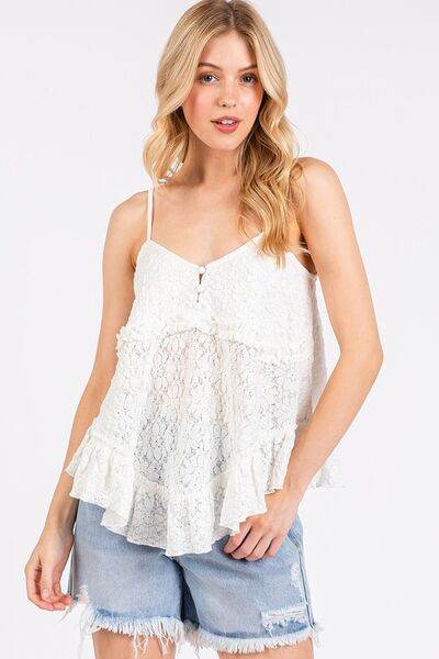 Mittoshop Textured V-Neck Cami - Hovatok