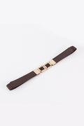 Geometric Double Buckle Elastic Belt - Hovatok