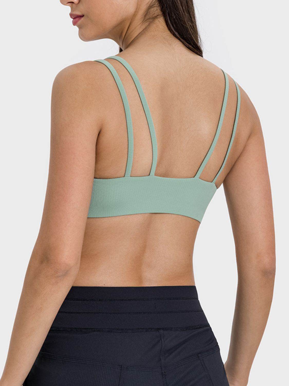 Millennia Scoop Neck Double Strap Active Cami - Hovatok