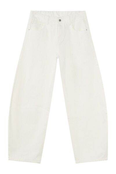 Wide Leg Jeans with Pockets - Hovatok