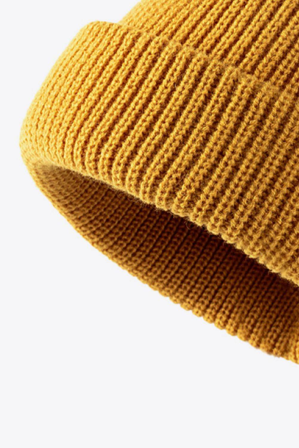 Calling For Winter Rib-Knit Beanie - Hovatok