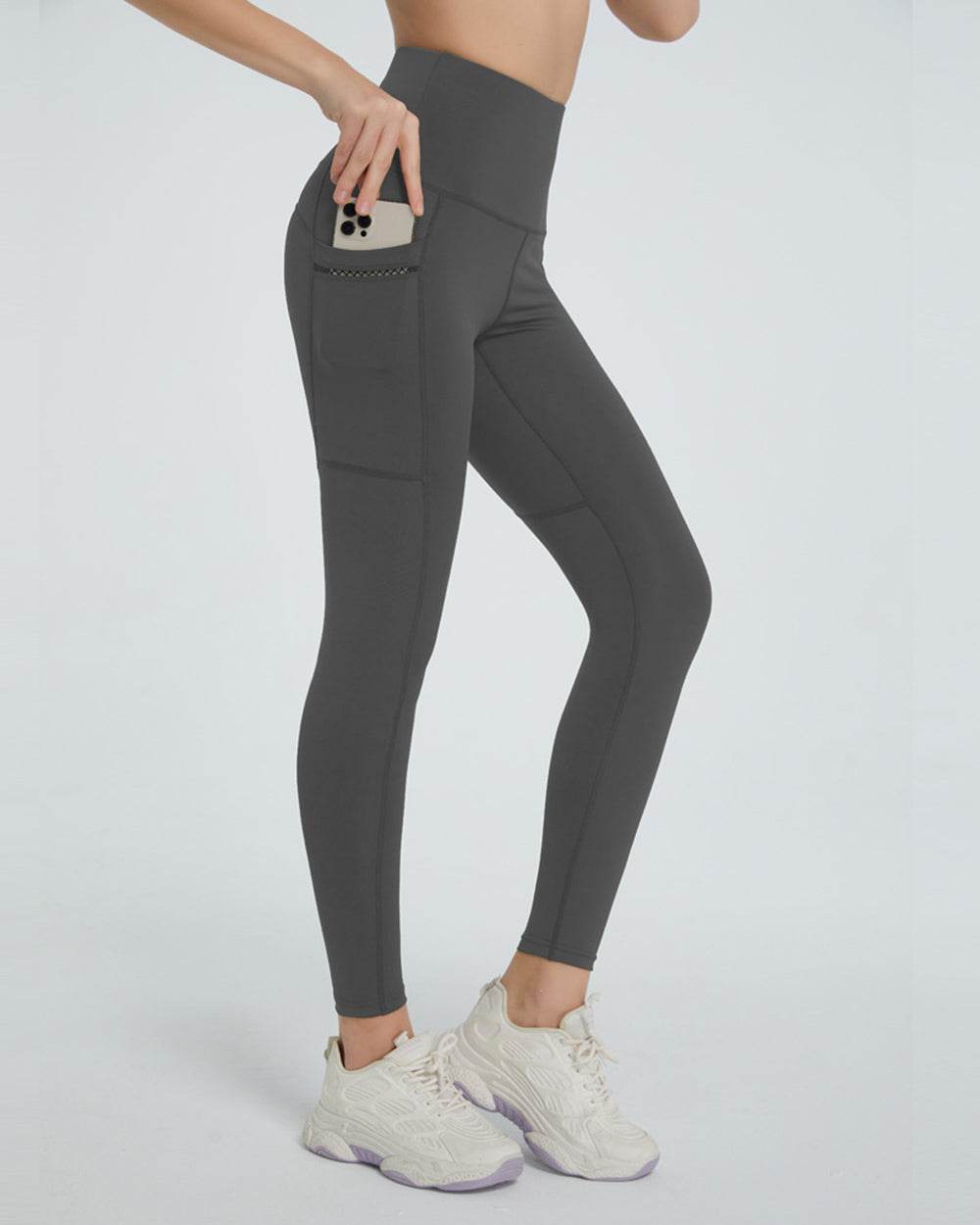High Waist Active Leggings - Hovatok