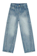 Mid Rise Wide Leg Jeans - Hovatok