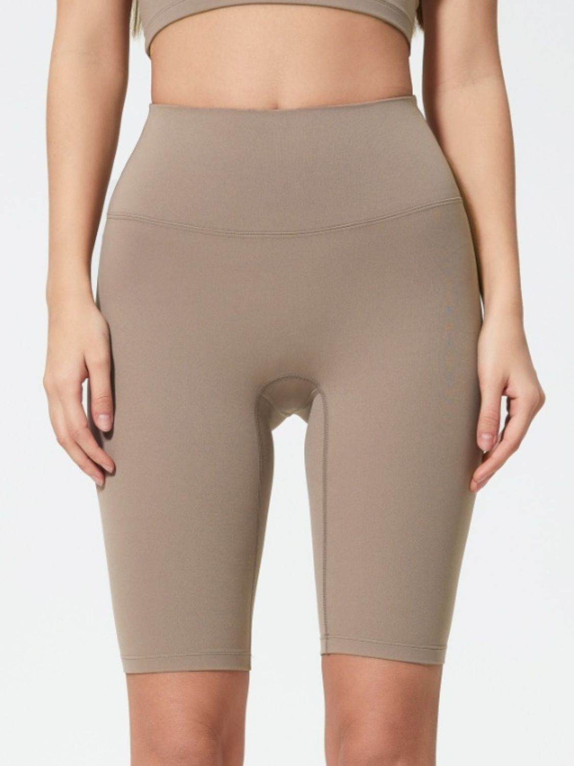 Millennia High Rise Wide Waistband Active Shorts - Hovatok