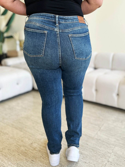 Judy Blue Full Size High Waist Skinny Jeans - Hovatok