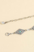 Vintage Turquoise Alloy Belt - Hovatok