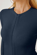 Zip Up Long Sleeve Bodysuit - Hovatok