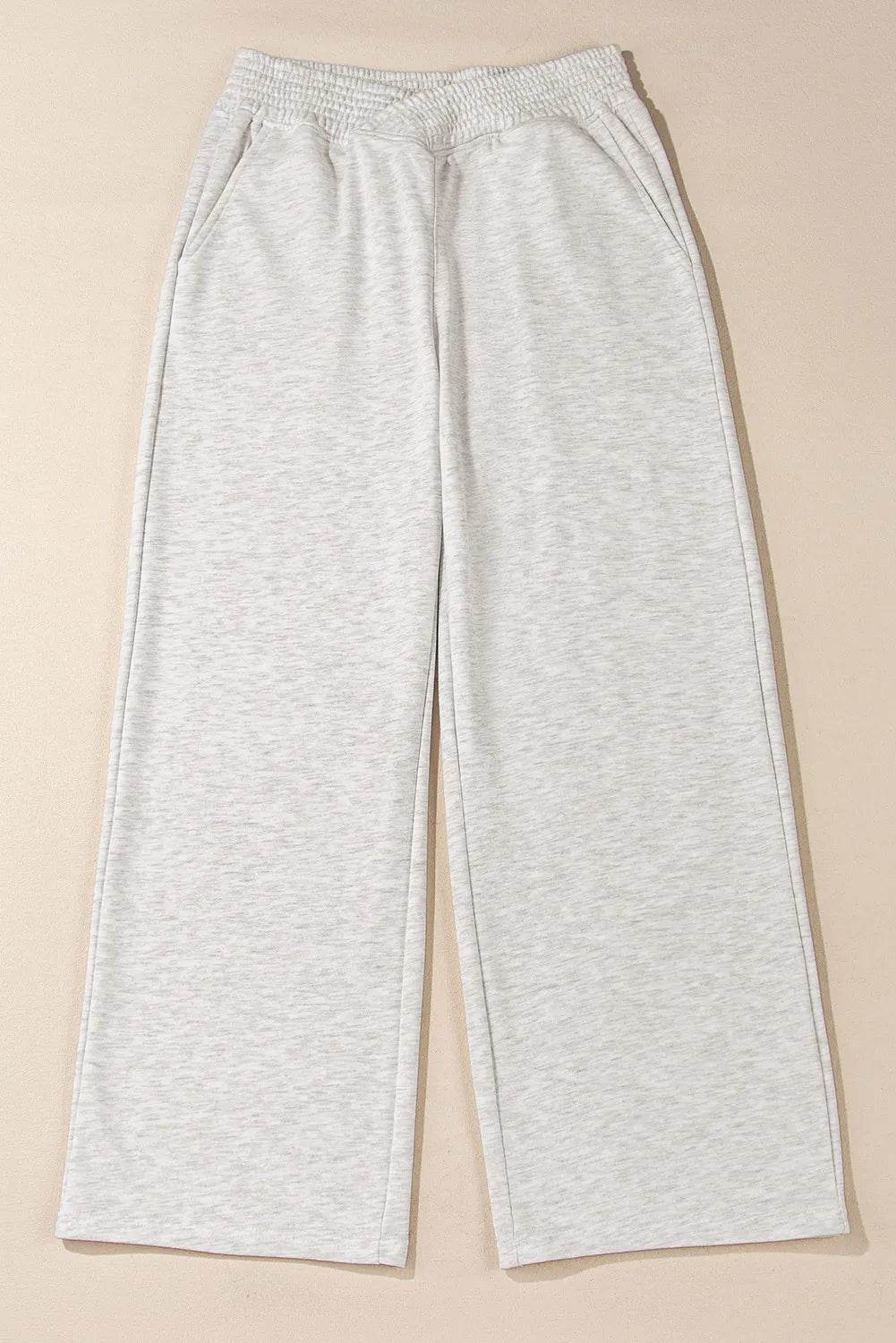 Elastic Waist Active Pants with Pockets - Hovatok