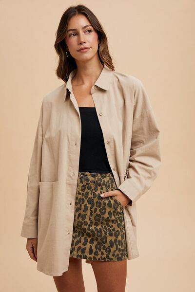 Annie Wear Leopard Denim Mini Skirt - Hovatok