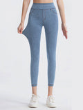 Wide Waistband Sports Leggings - Hovatok