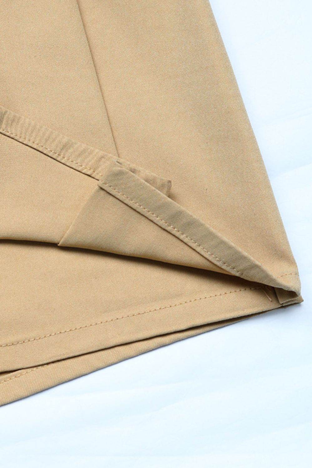 Perfee Pleated High Rise Shorts - Hovatok