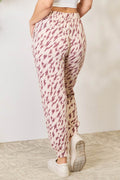 Heimish Full Size Printed Drawstring Pants - Hovatok