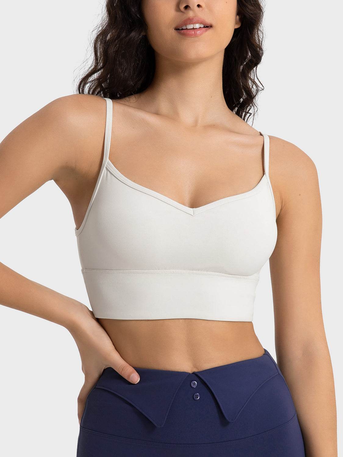 Millennia Spaghetti Strap Sport Bra - Hovatok