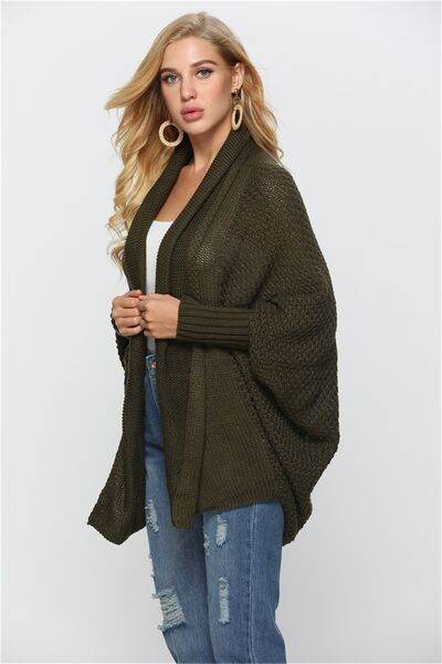 Angel Wings Open Front Batwing Sleeve Cardigan - Hovatok