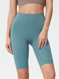 Millennia High Rise Wide Waistband Active Shorts - Hovatok