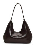 PU Leather Moon Shape Shoulder Bag - Hovatok