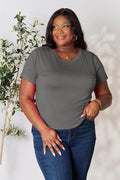 Basic Bae Full Size Round Neck Short Sleeve T-Shirt - Hovatok