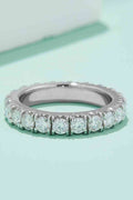 Adored 2.3 Carat Moissanite 925 Sterling Silver Eternity Ring - Hovatok