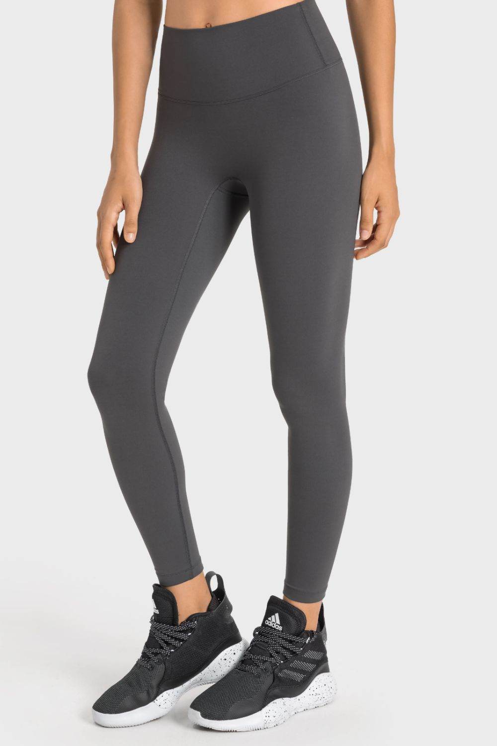 Millennia High-Rise Wide Waistband Yoga Leggings - Hovatok