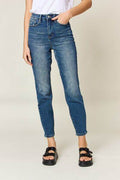 Judy Blue Full Size Tummy Control High Waist Slim Jeans - Hovatok