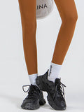 Wide Waistband Sports Leggings - Hovatok