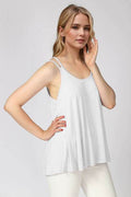 Basic Bae Bamboo Scoop Neck Double Spaghetti Straps Cami - Hovatok