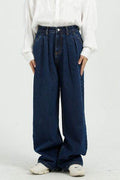Wide Leg Jeans with Pockets - Hovatok