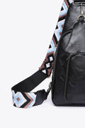 Adored Take A Trip PU Leather Sling Bag - Hovatok