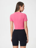Millennia Round Neck Short Sleeve Active T-Shirt - Hovatok