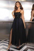 Lace-Up Backless Mesh Dress - Hovatok