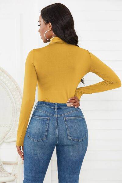 Turtleneck Long Sleeve Bodysuit - Hovatok