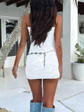 Devine Lace Mini Tube Dress - Hovatok
