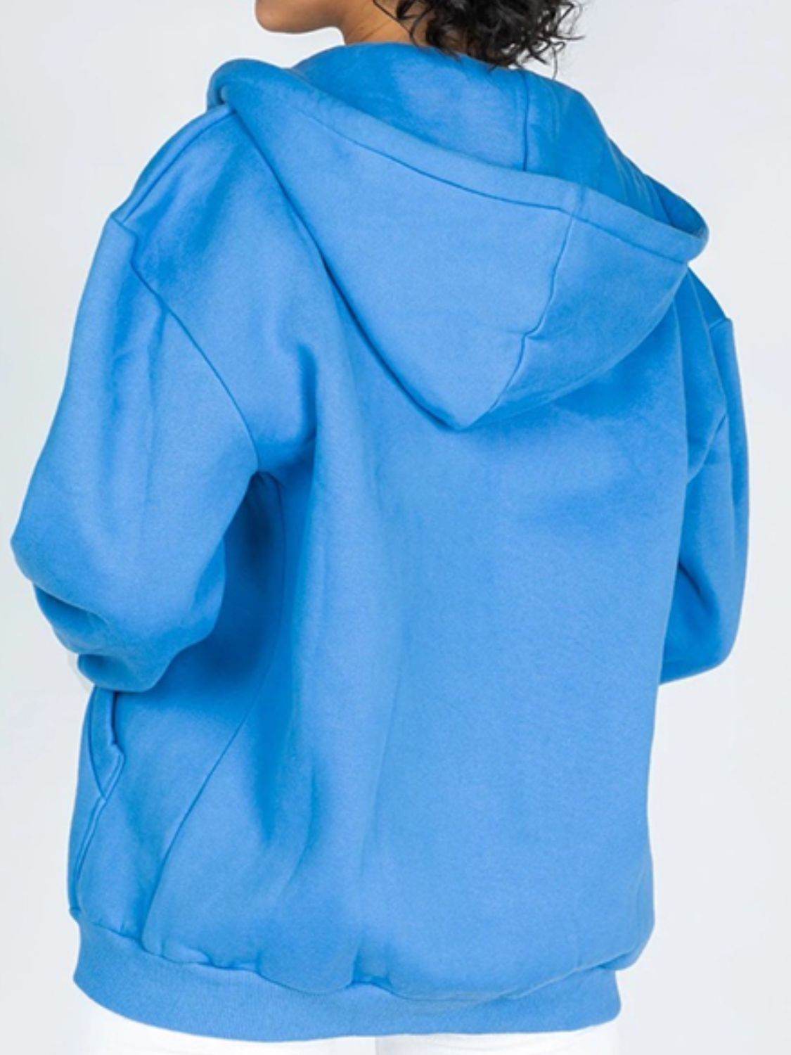 Zip-Up Drawstring Hoodie - Hovatok